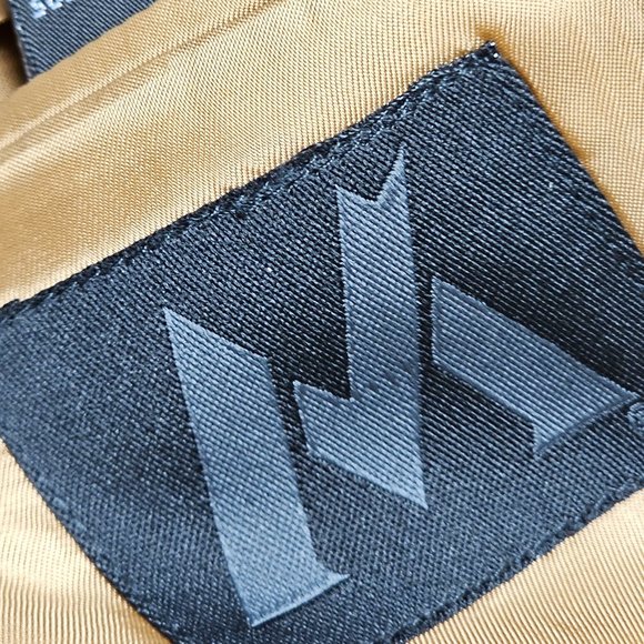 Mens Jacket Blazer Honey Brown100%  Camel Hair Satin Lined 2 Button Closure 46 R - Picture 6 of 15